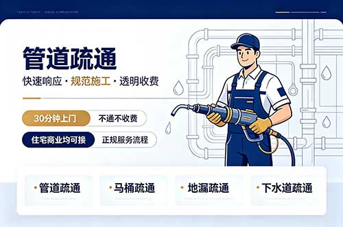 榆林管道疏通
