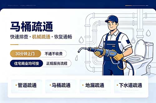 榆林马桶疏通