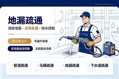 榆林地漏疏通