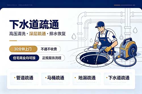 榆林下水道疏通