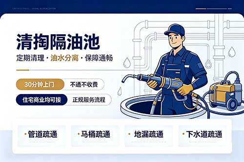 榆林清掏隔油池